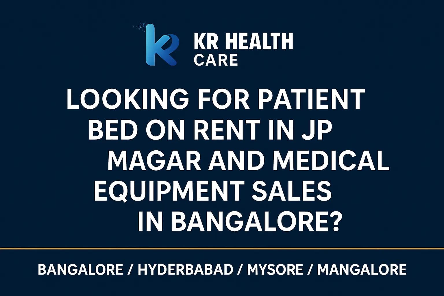 Patient Bed on Rent in JP Nagar
